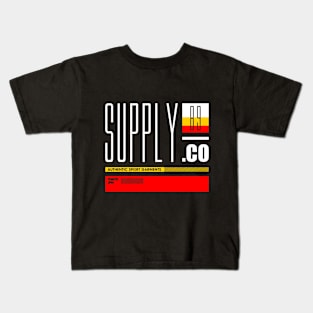 supply co fashionwear typhography Kids T-Shirt